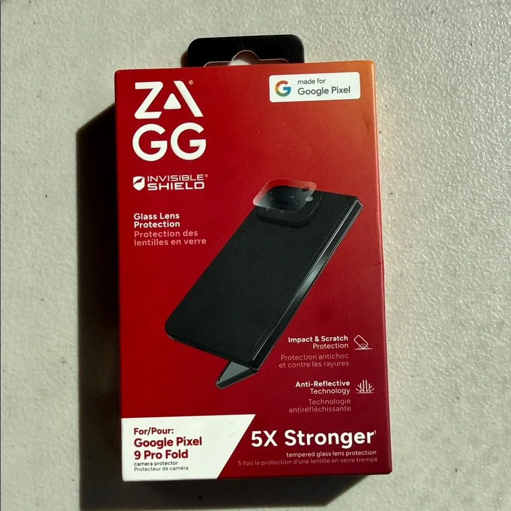 ZAGG InvisibleShield Black Screen Protector for Google Pixel 9 Pro Fold
